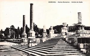 Cherchell - Ruines romaines - Entree du stade